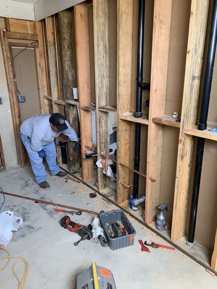 Commercial rough-in plumbing for Gas Line Repair in Arlington Ridge